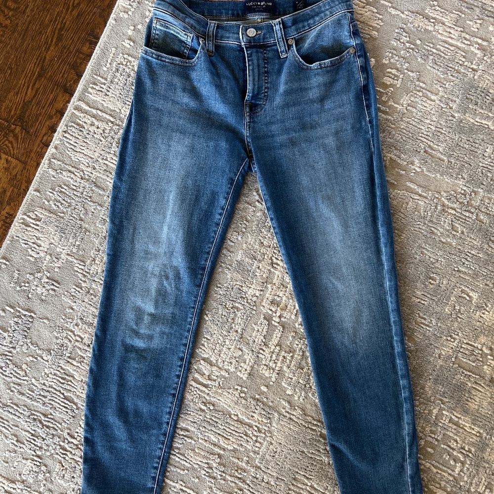 Lucky Brand Mid Rise Ava Skinny Jean